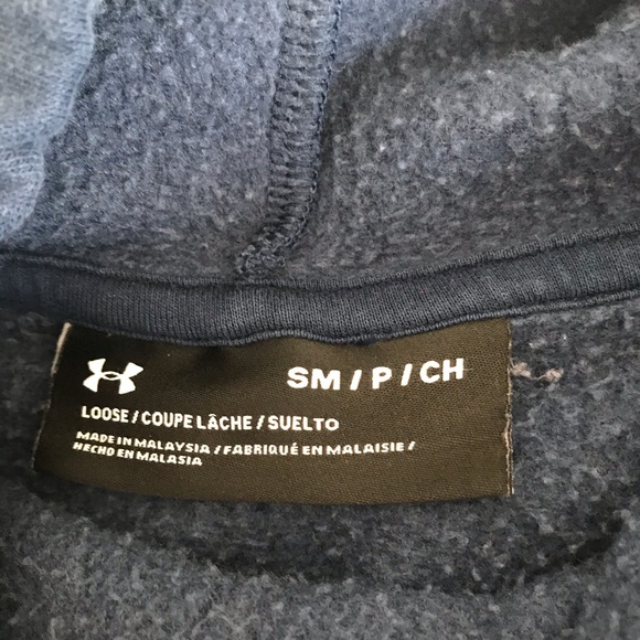 Under Armour Navy Sweatshirt - Picture 4 of 4